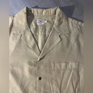 Faherty Cotton Blend Short Sleeve Button Down
